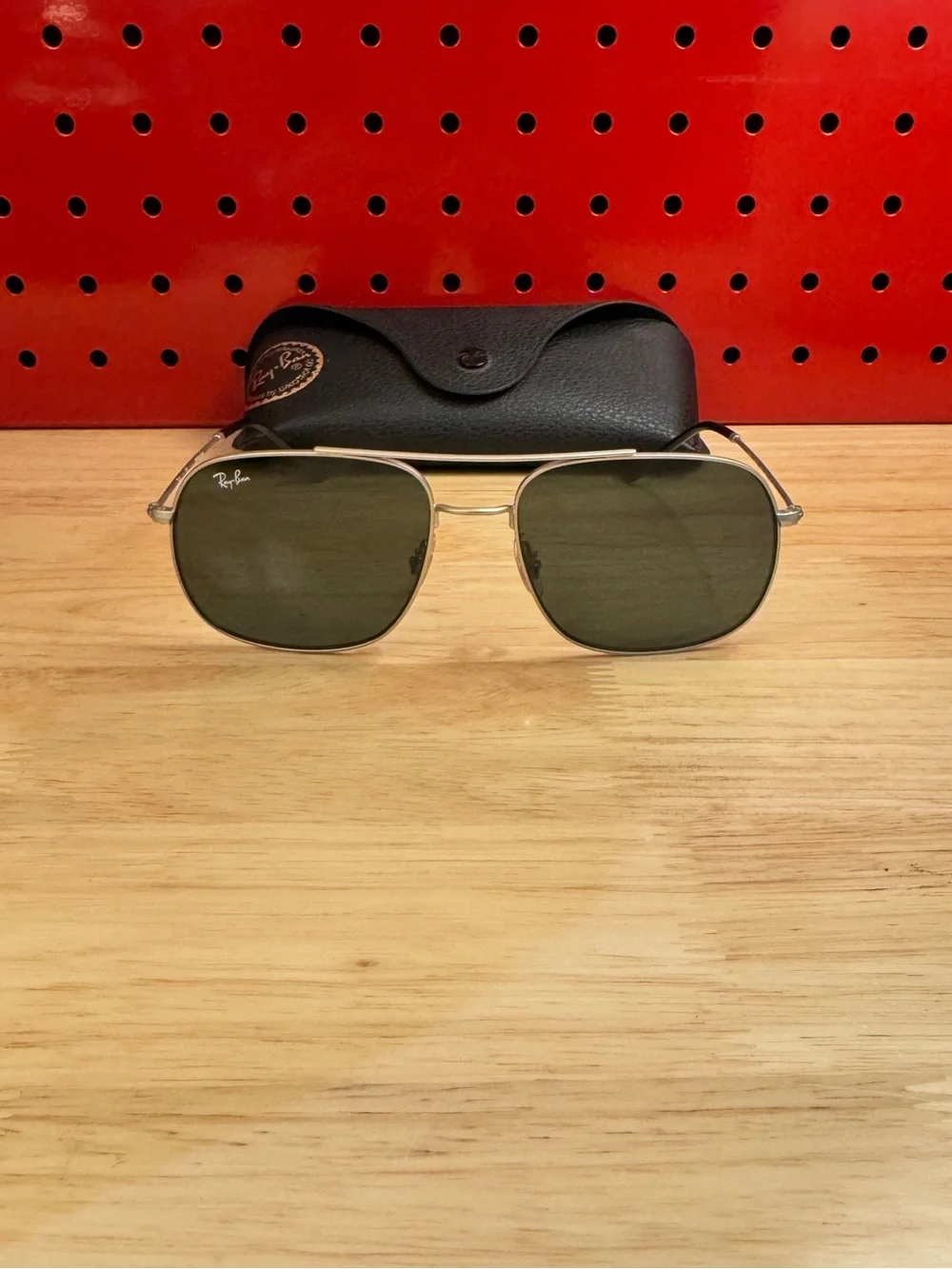 Ray-Ban Silver Frame Andrea Sunglasses